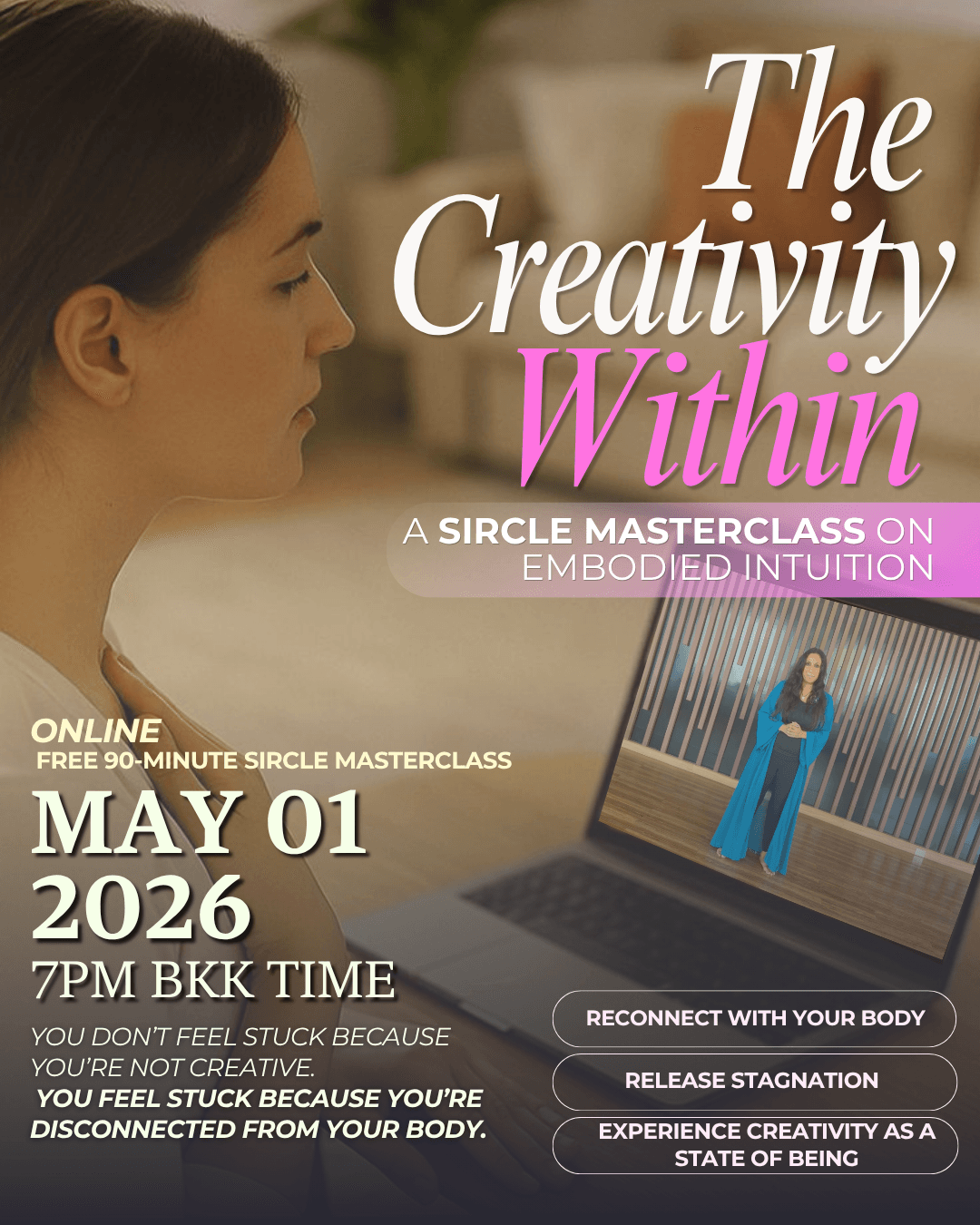 The Creativity Within: A Sircle Master Class on Embodied Intuition